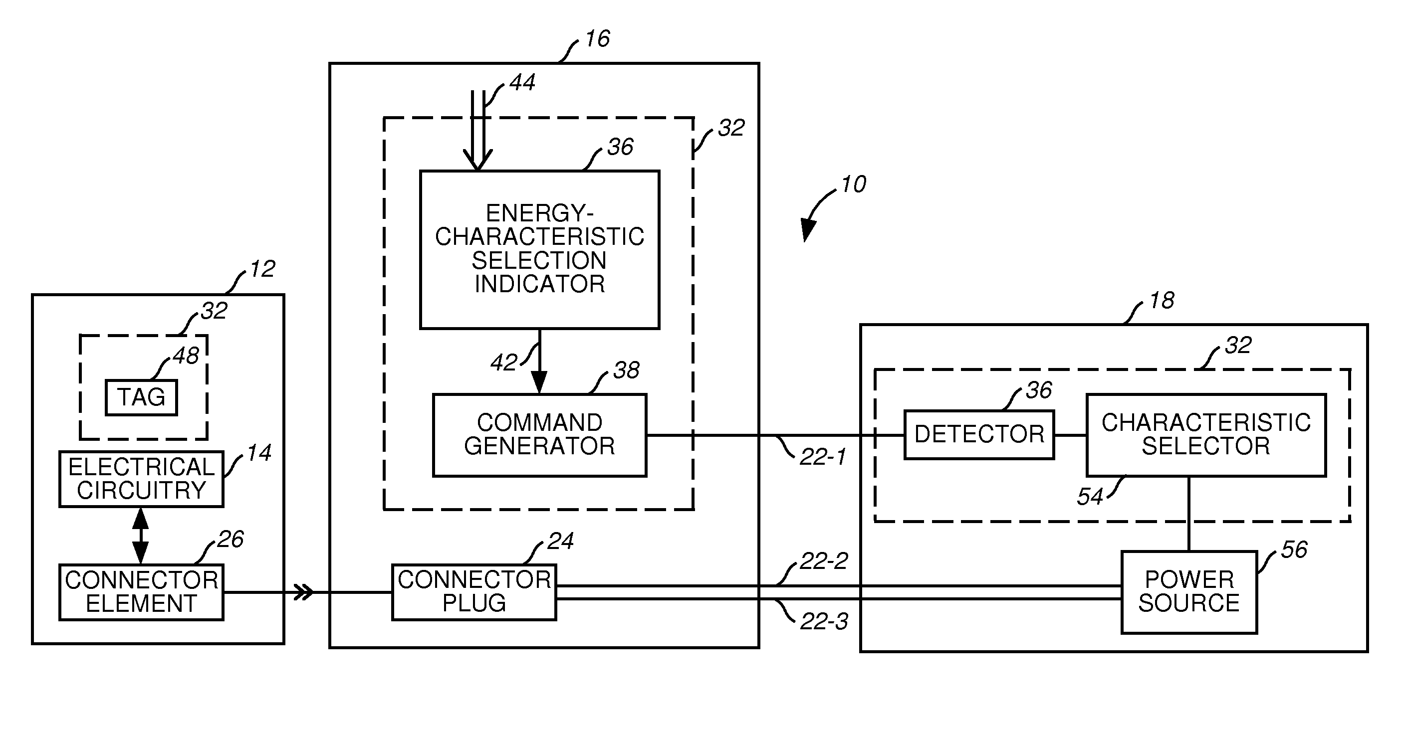 Power supply, and associated method, exhibiting selectable electrical characteristics