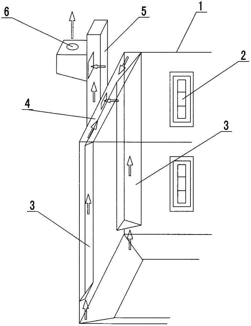 Air outlet structure of shot blasting machine