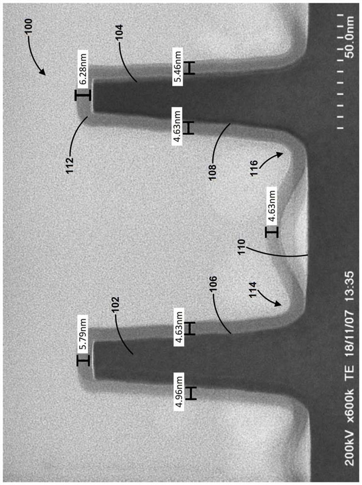 Method and system for forming silicon nitride on sidewalls of features