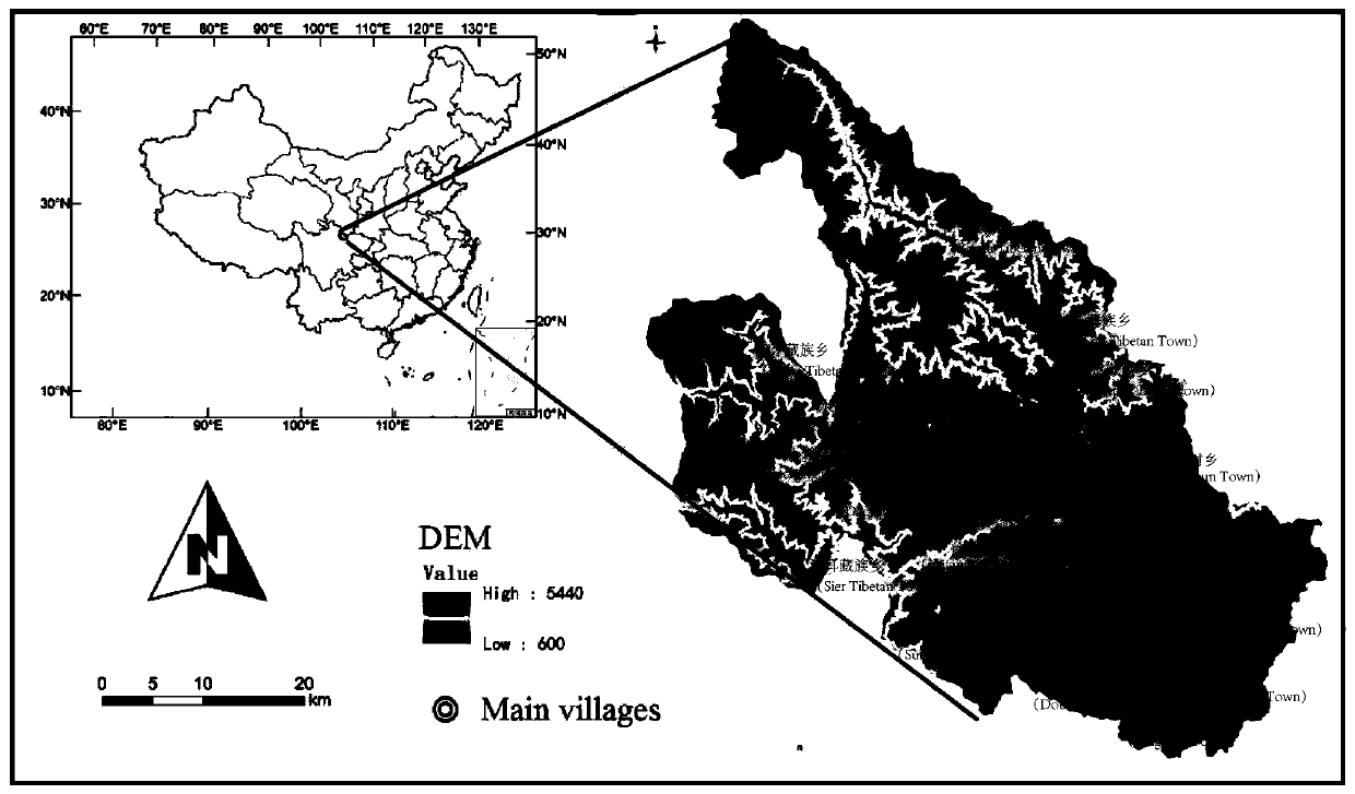 Geological environment bearing capacity analysis method based on AHP-GIS coupling analysis