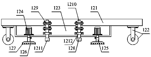 Intelligent spray device used for environmental engineering