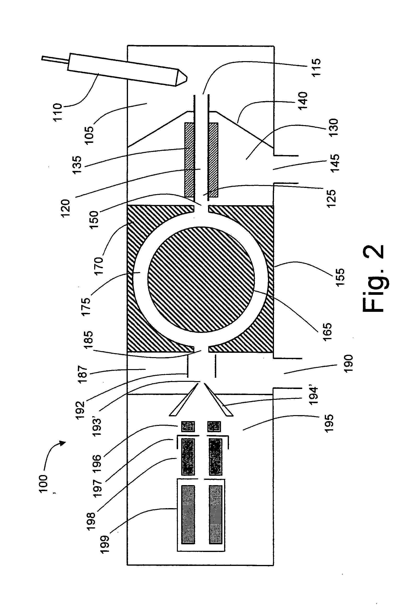 Enhanced ion desolvation for an ion mobility spectrometry device