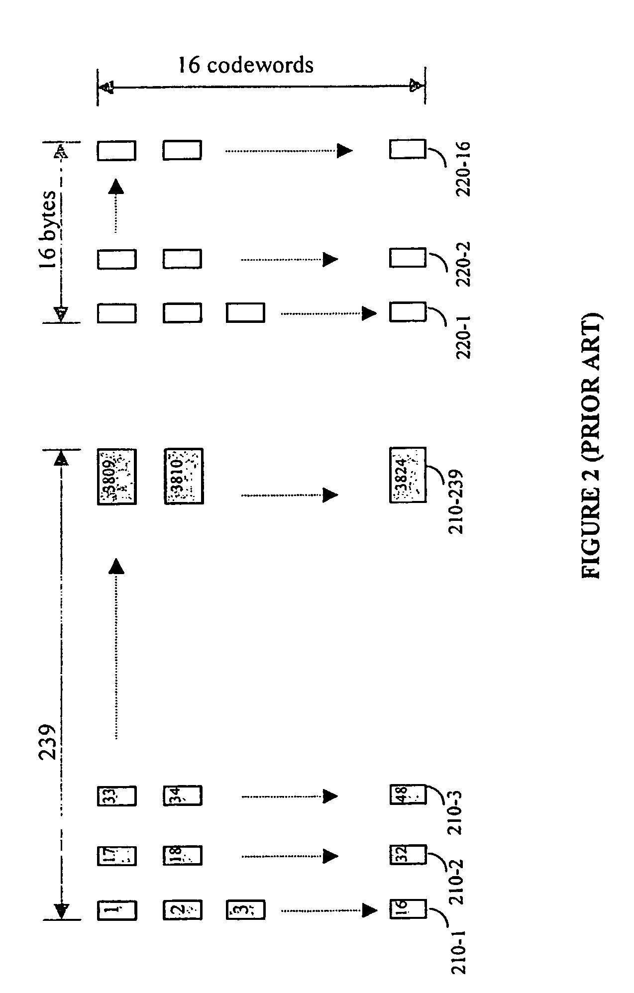 Apparatus for processing OTN frames utilizing an efficient forward error correction