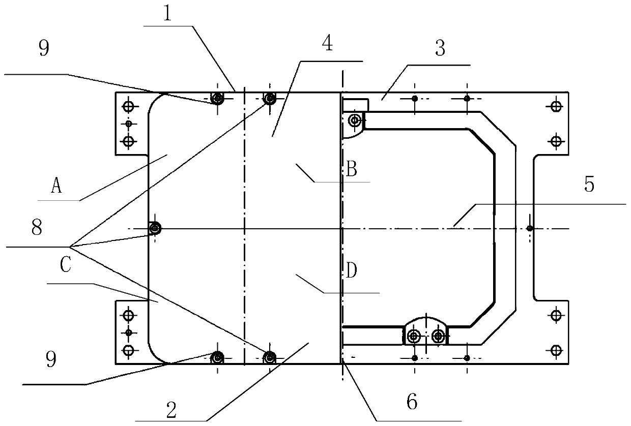 Temperature control cover of space optical reflecting mirror