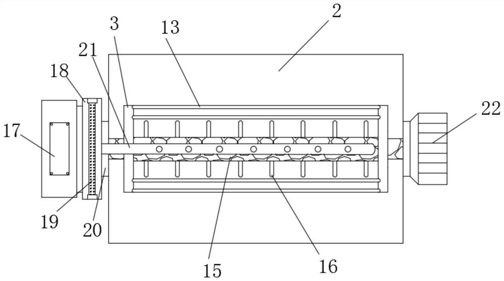 A cashmere filling machine