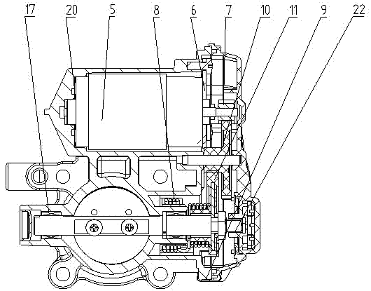 Electronic throttle body