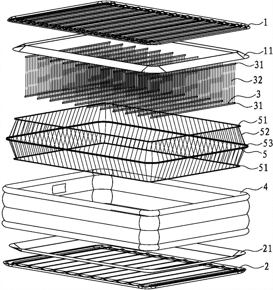 Reinforcing structure of inflatable product