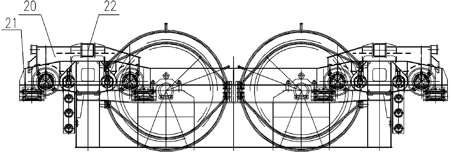 Bridge type grab bucket ship unloader