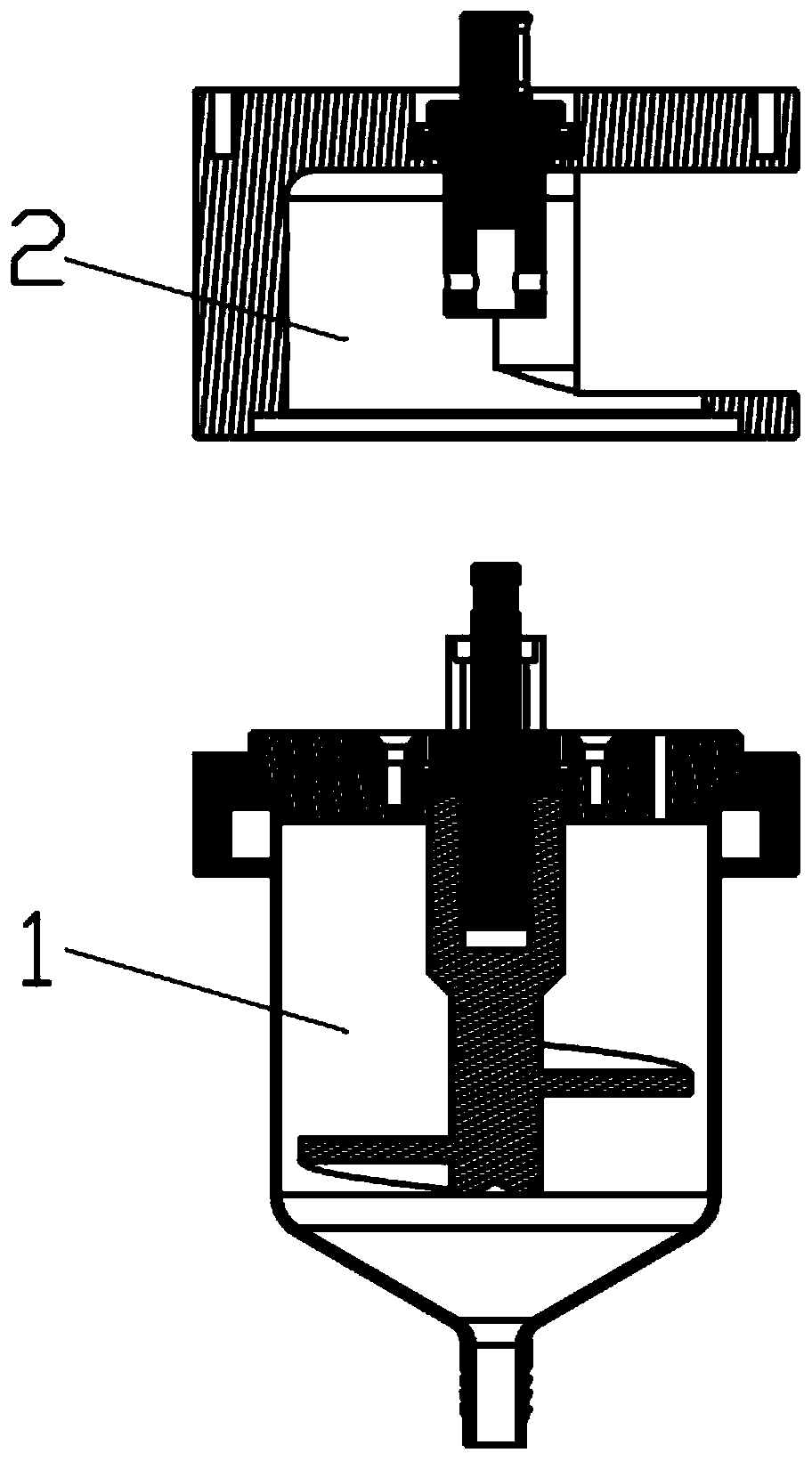 An automatic ink injector for mobile phone touch screen printing