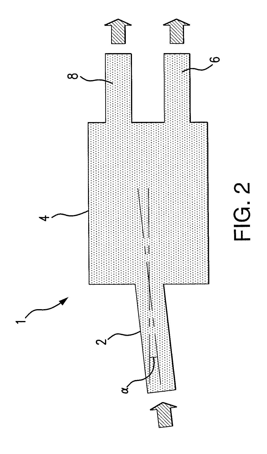 Multi-mode interference splitter/combiner with adjustable splitting ratio