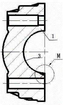 Novel engine main bearing cover tile locking trough testing fixture