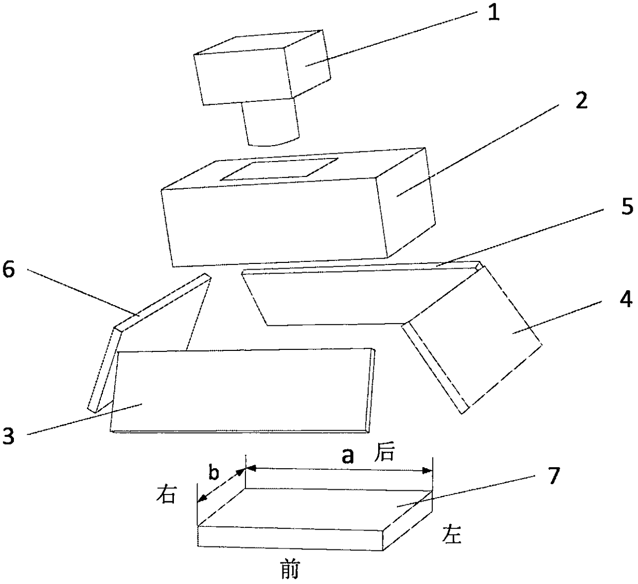 Color camera RGB image fusion visual inspection system and detection method