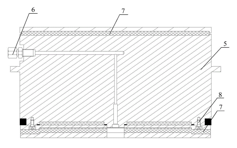 A super-high pressure working cylinder structure of a warm isostatic press