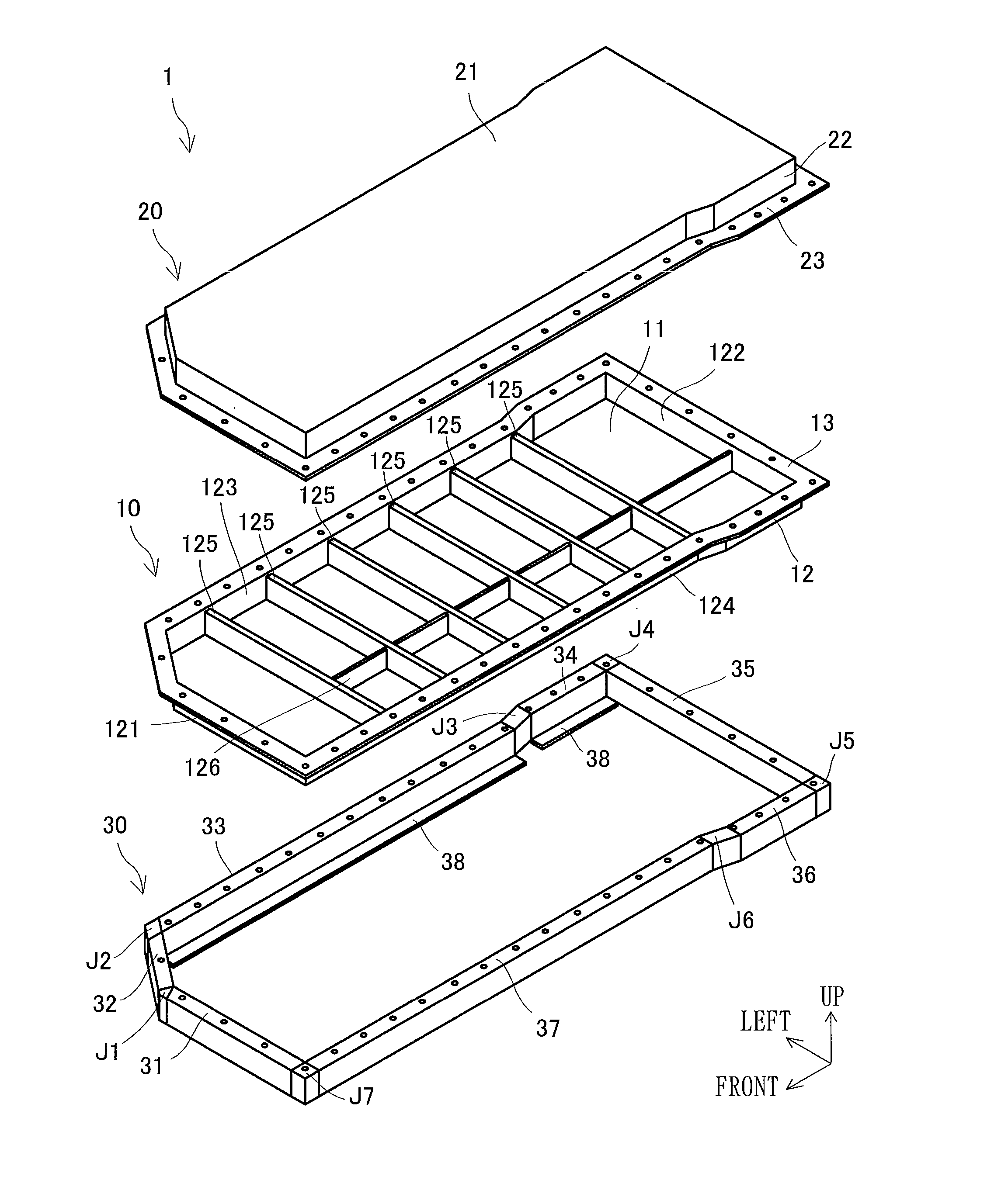 Battery case