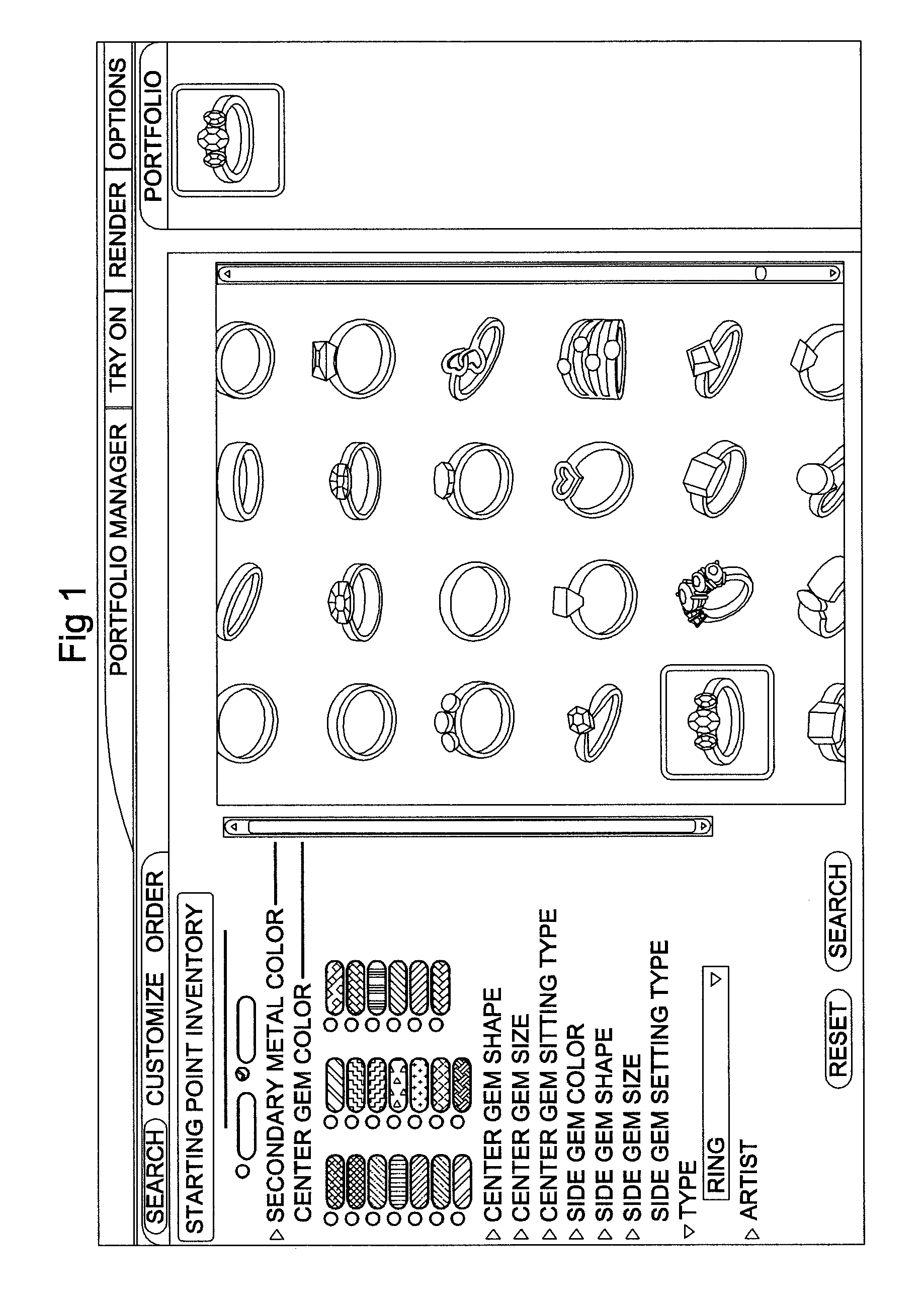 Custom Jewelry Configurator