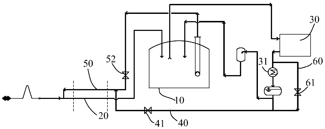 Pipeline pre-cooling system