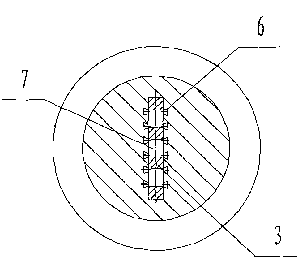 Multi-row electrostatic spinning spray head