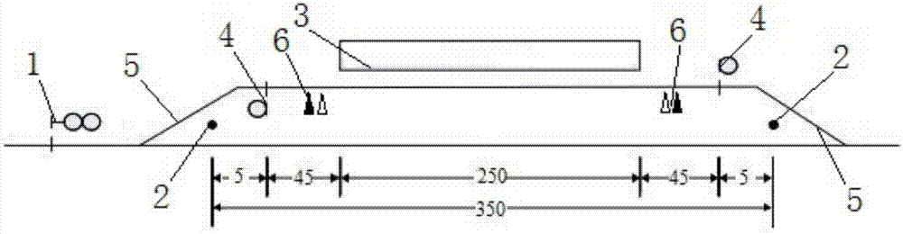 Train-receiving signal control system of passenger dedicated line railway station