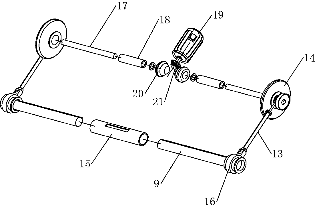 Sheath blowing machine