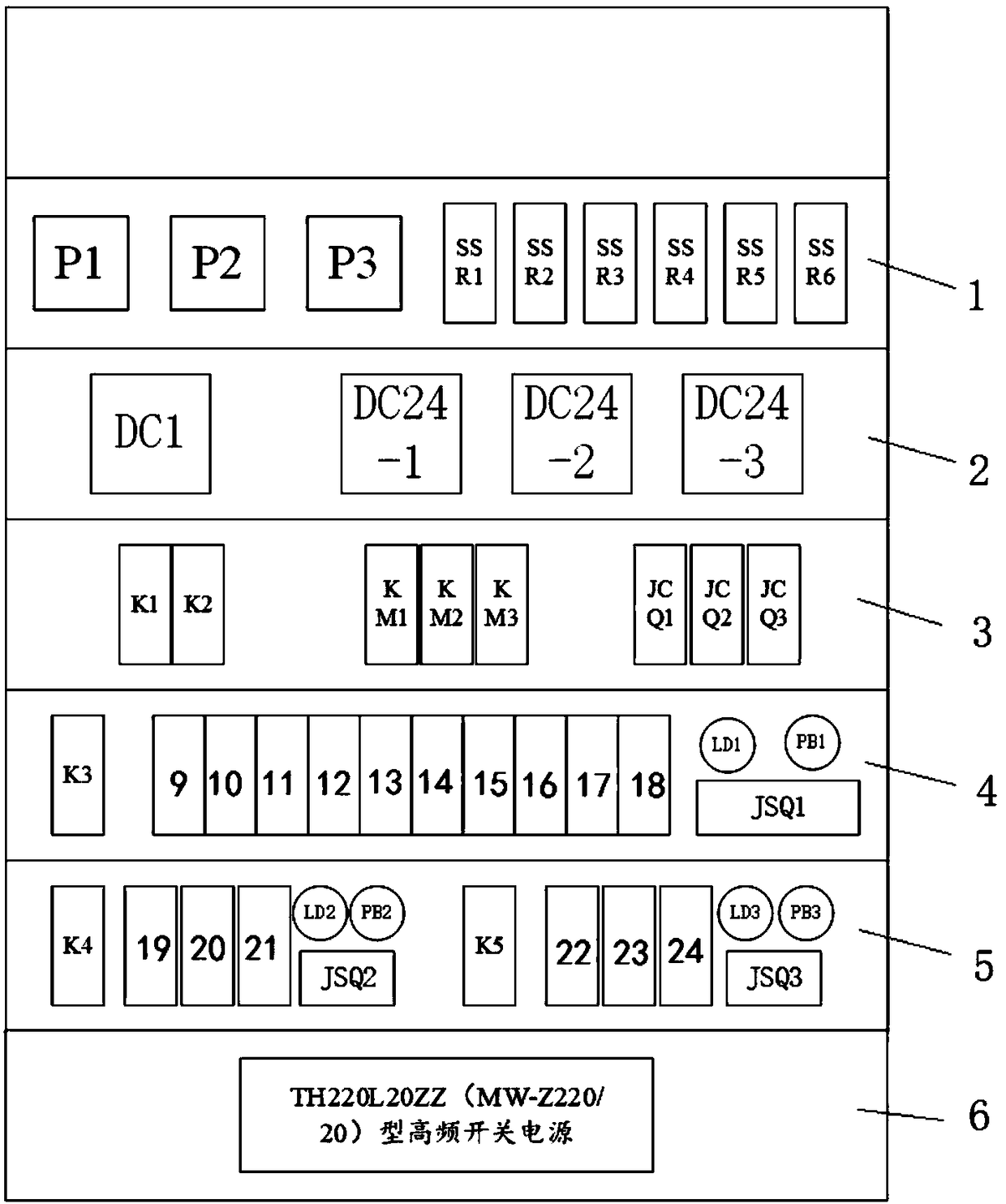 Integrated railway signal relay life test device and method