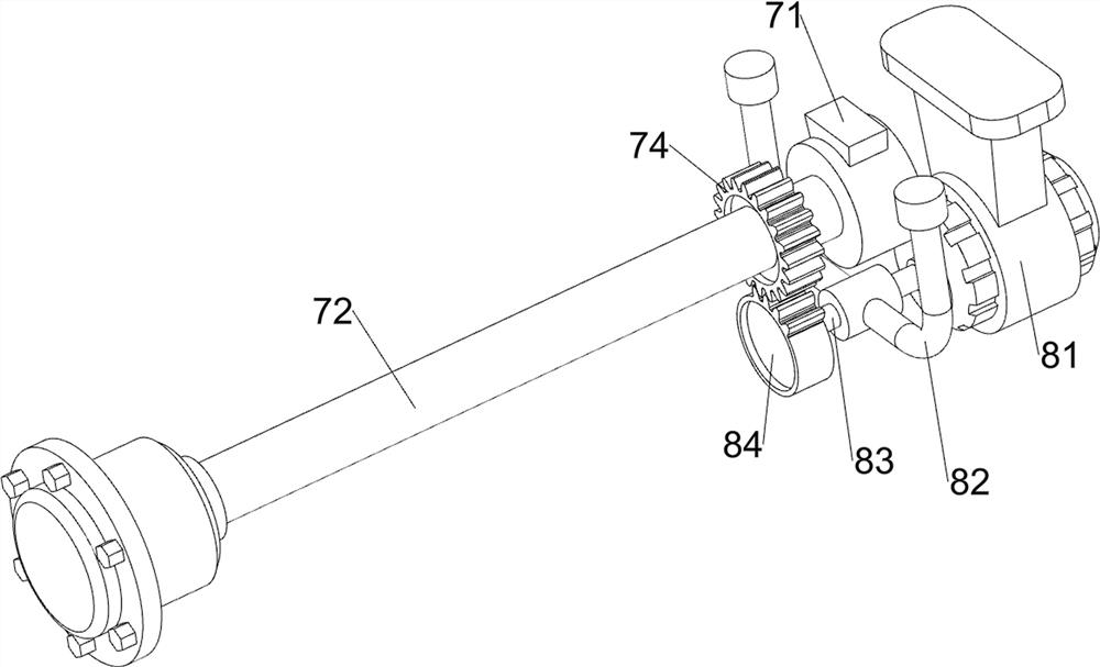 Plastic syringe needle separating device for hematology department