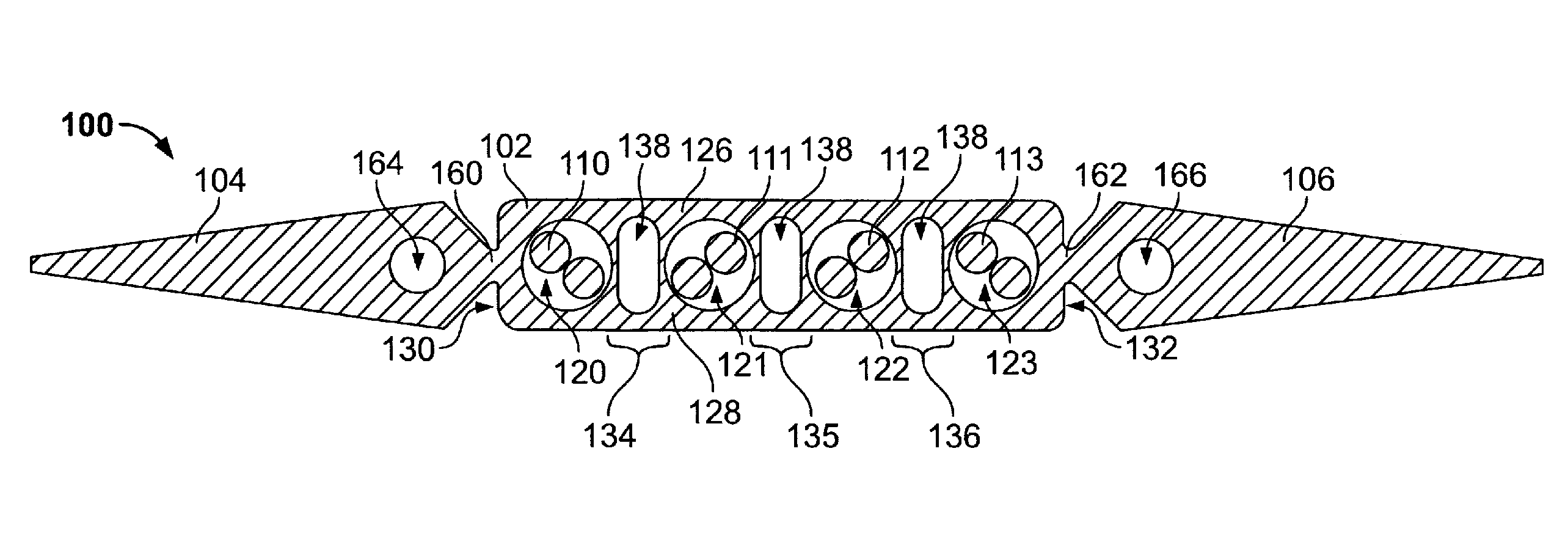 Low-profile cable