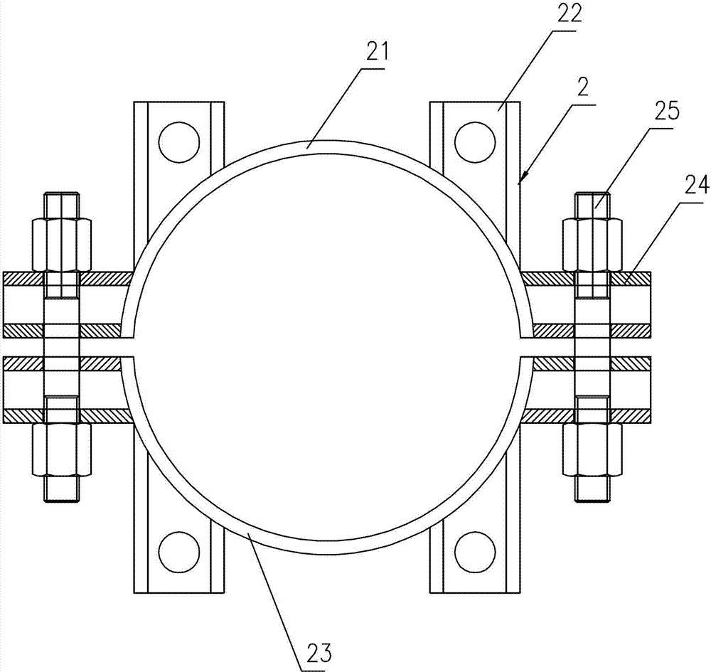 Pipe pile vertical static load testing connection device, and testing system and method using same