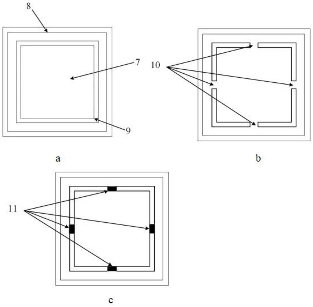 Broadband high-power microwave adaptive protection device