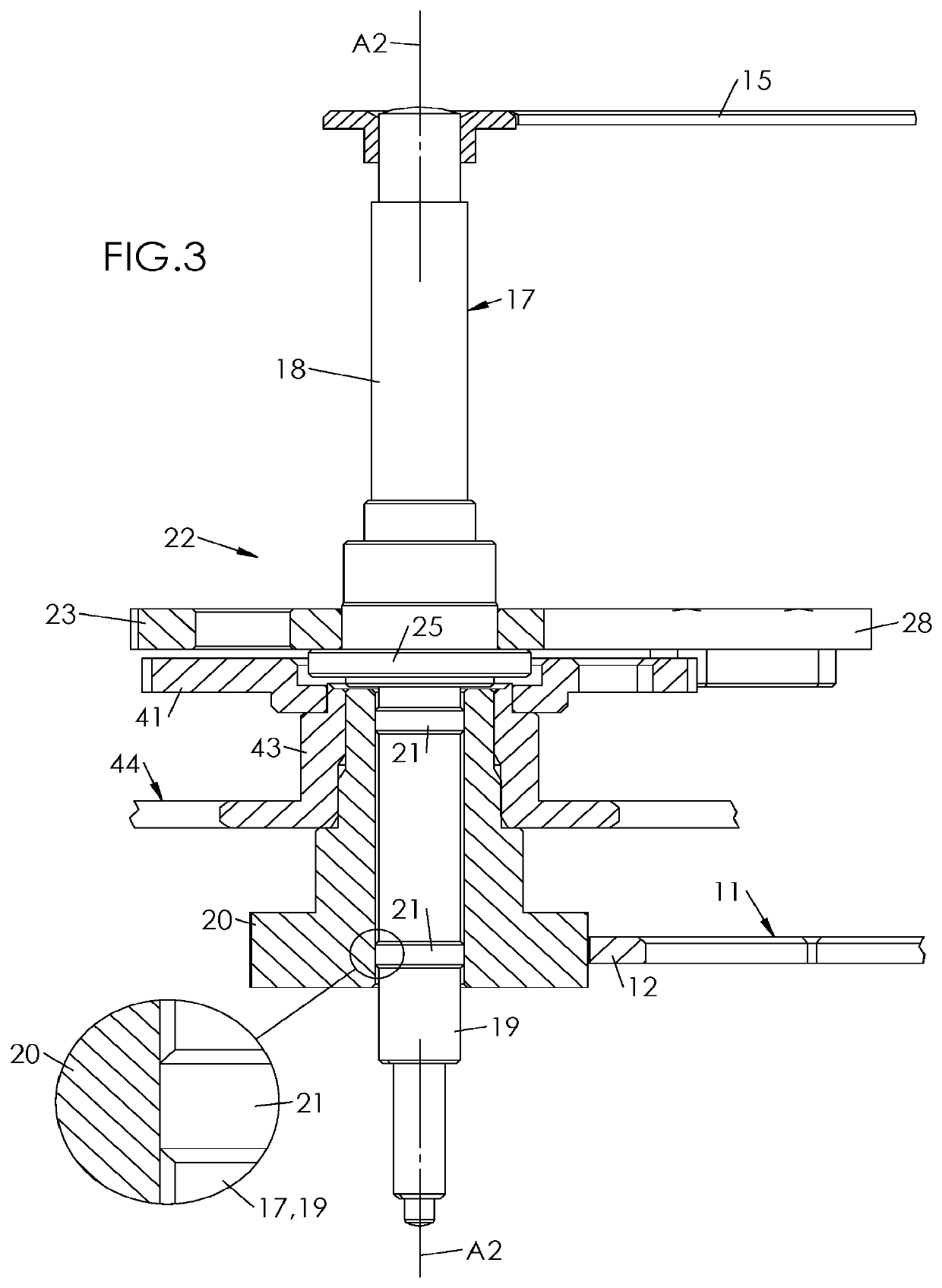 Timepiece mechanism for returning the seconds hand to zero with a snail cam