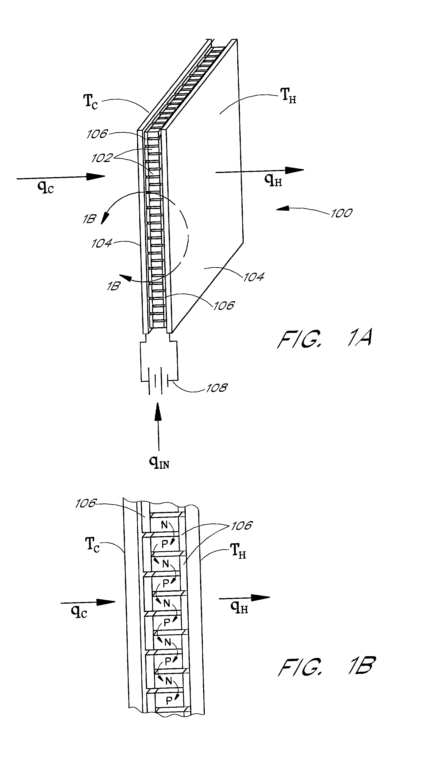 Efficiency thermoelectrics utilizing thermal isolation