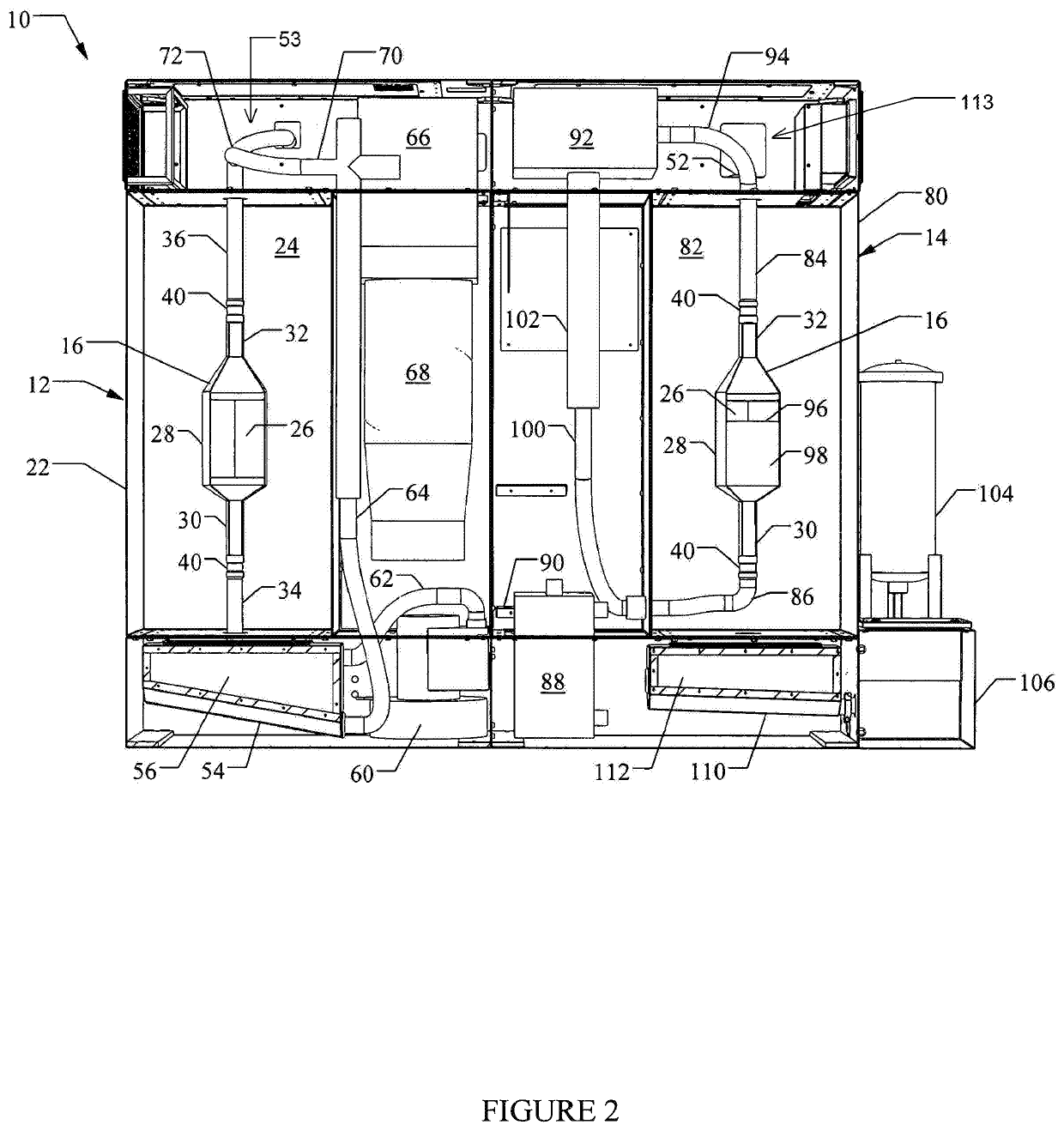 Diesel exhaust particulate collectors