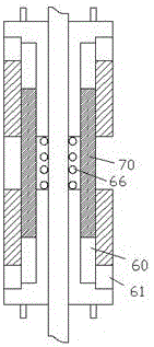 Power electrical cabinet with angle-adjustable instrument panel