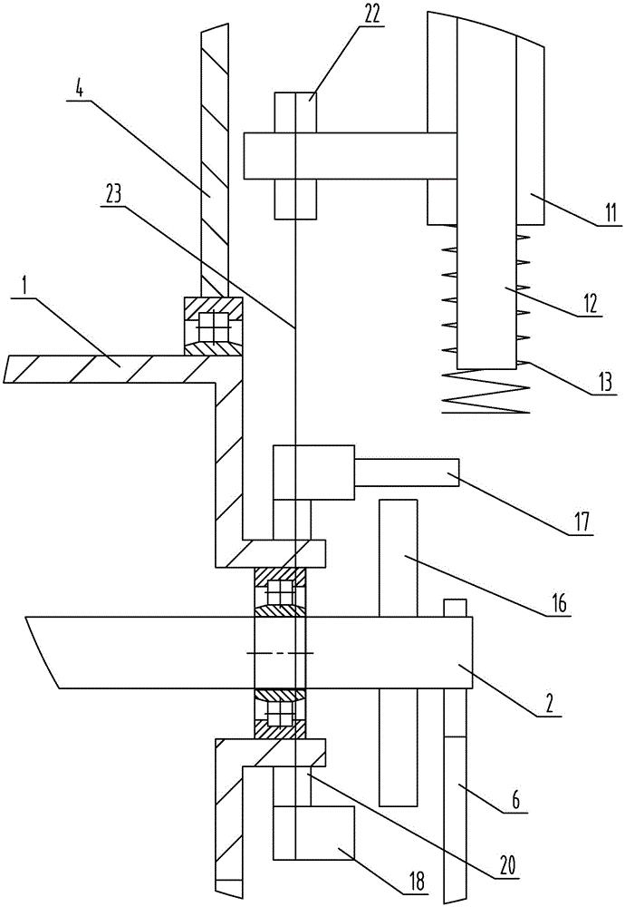 Dual-rotation type environment-friendly and conveniently collecting device for rural toilet