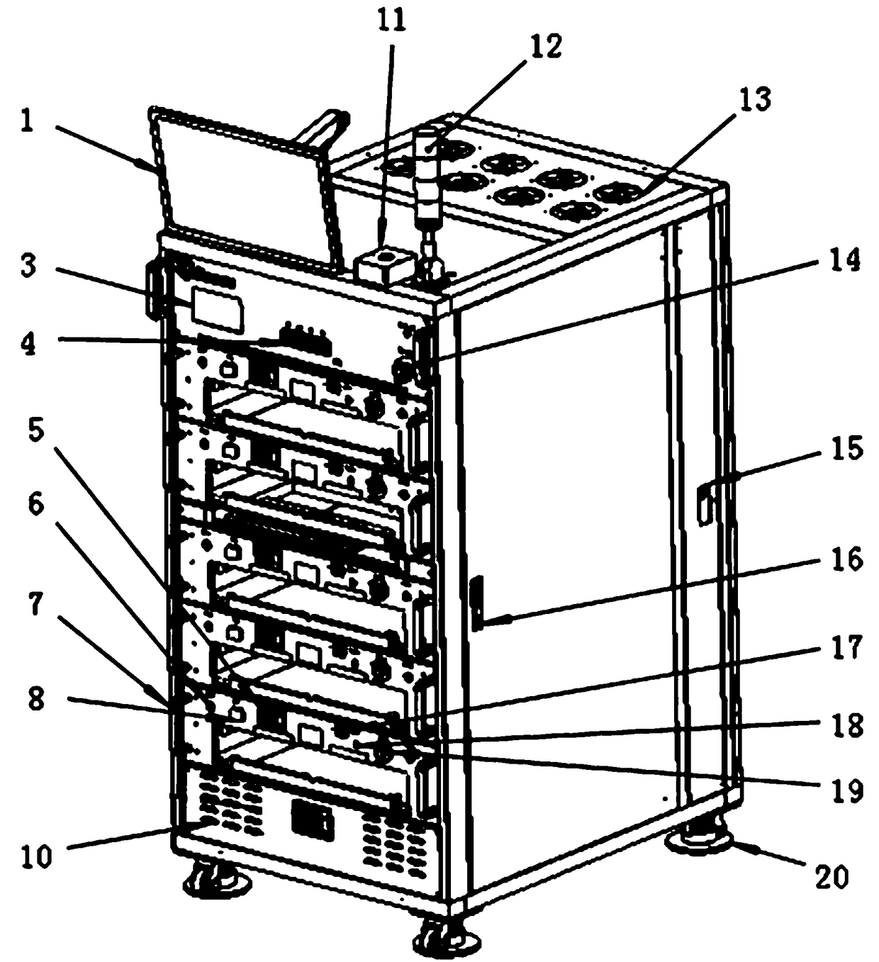 Modular vabinet for