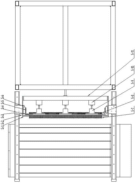 Chemically treated hair pulling machine