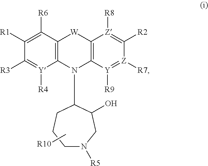 Azepanyl-derivatives and pharmaceutical compositions comprising the same with antiparasitic activity