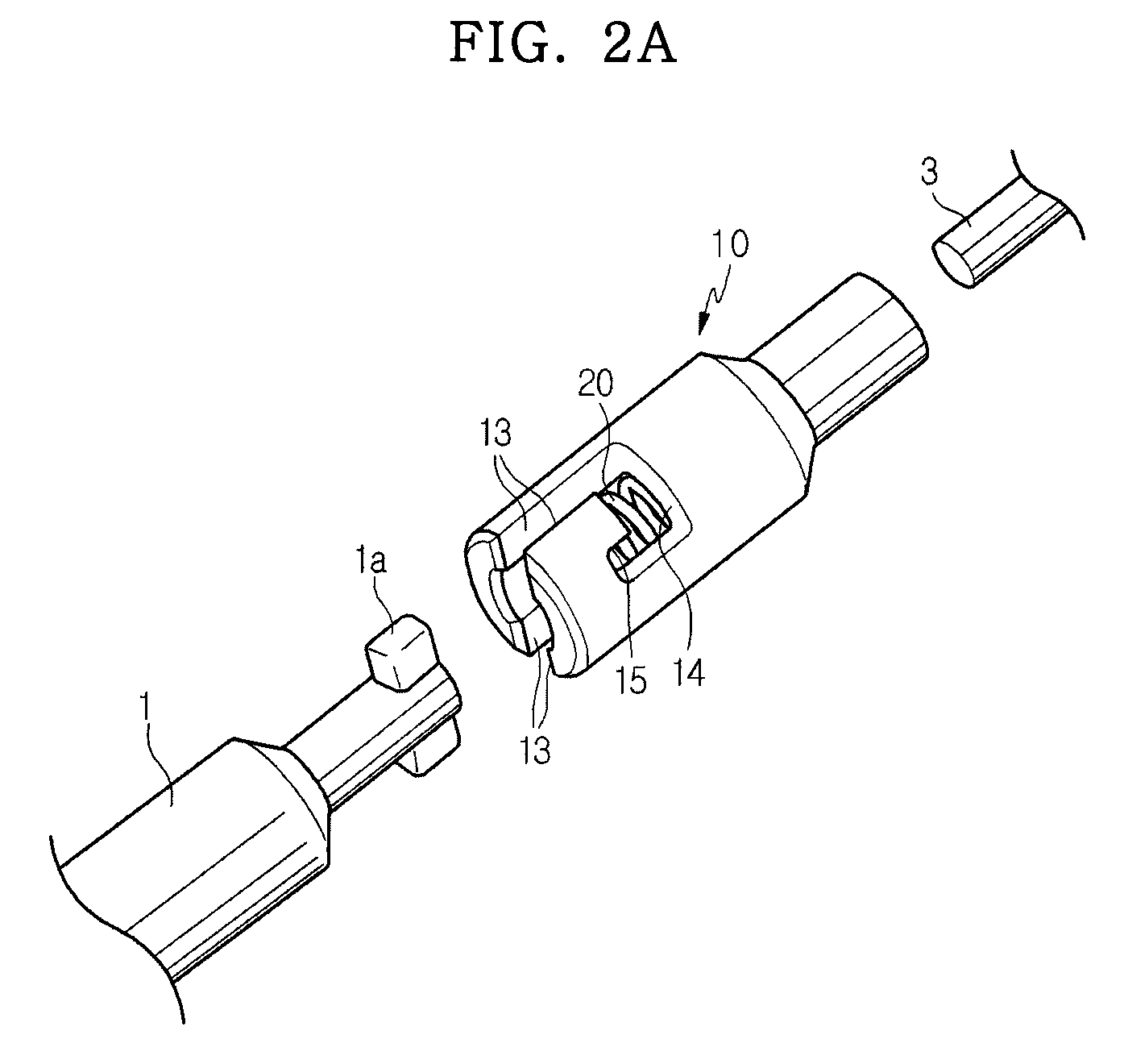 Connecting device of parking cable for electric parking brake