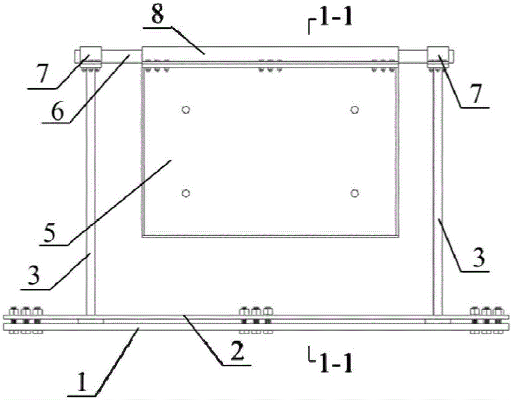 A frequency continuously adjustable mass damper