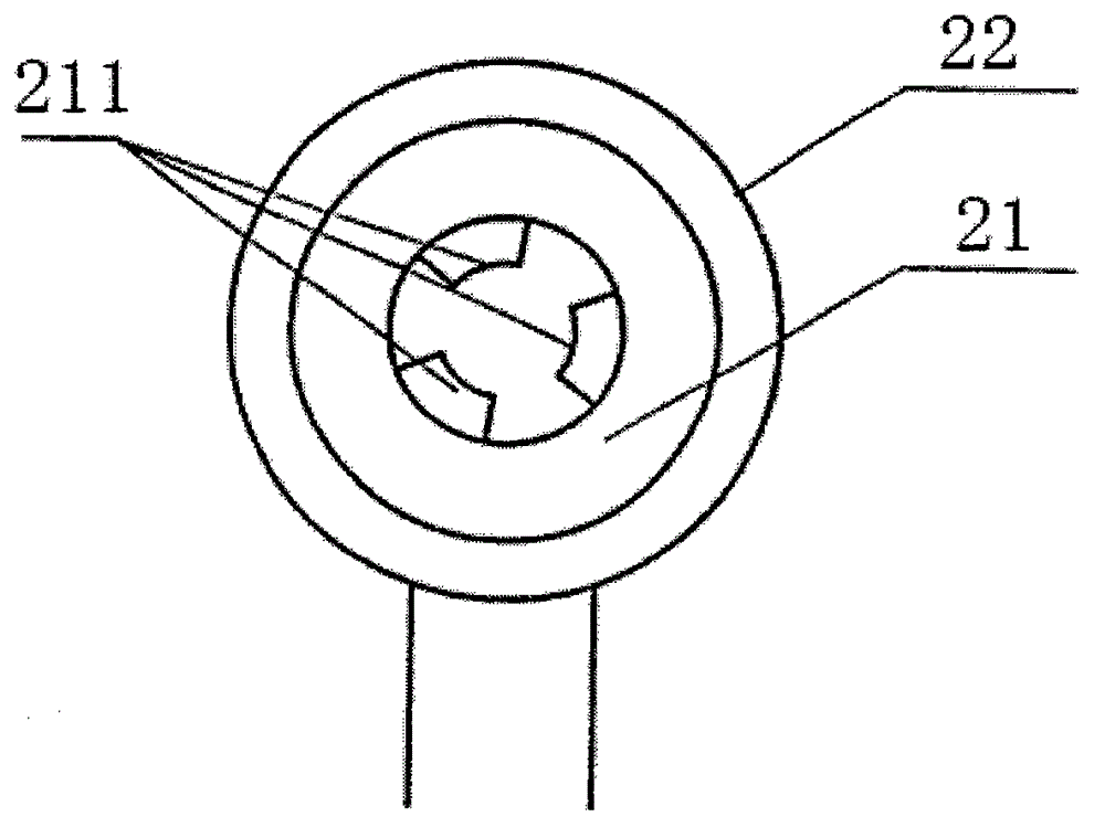 Vehicle gear shifting inhaul cable connector and gear shifting rotary arm assembling structure