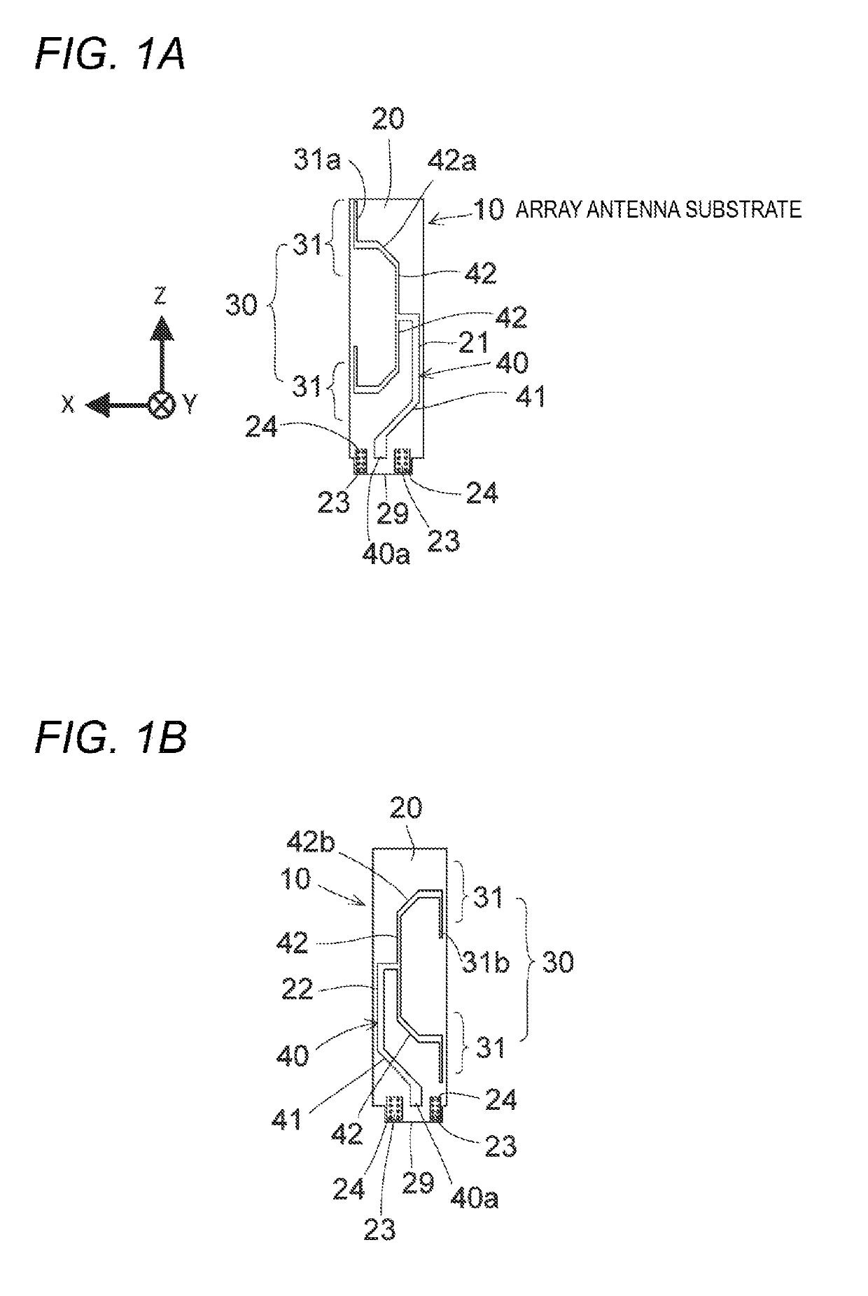 Antenna device for vehicle