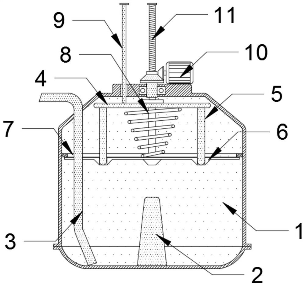 A high-temperature coal tar hydrogenation co-production equipment for mesophase carbon microspheres