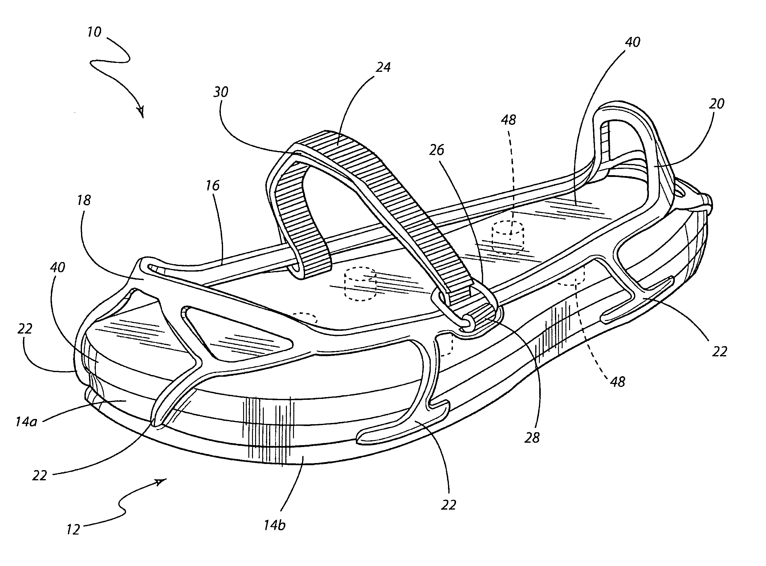 Leg lift device and associated method