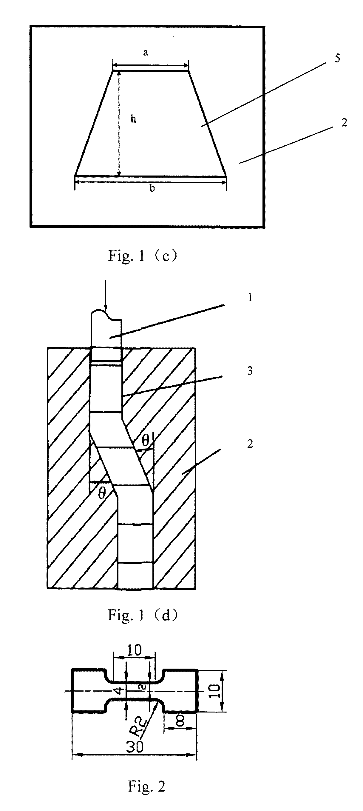 Preparation method of laminated composite materials of different alloys