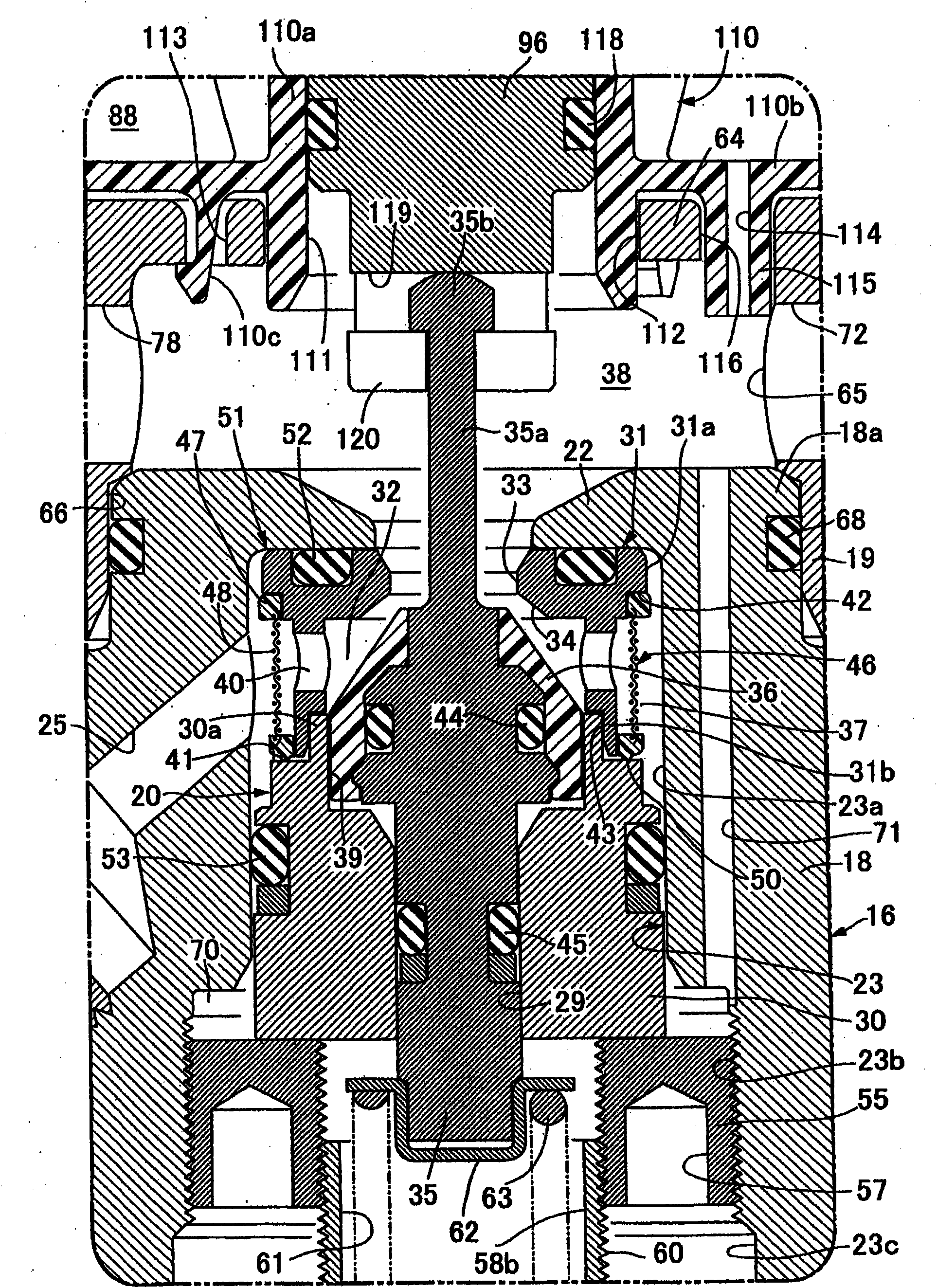 Pressure reducing valve