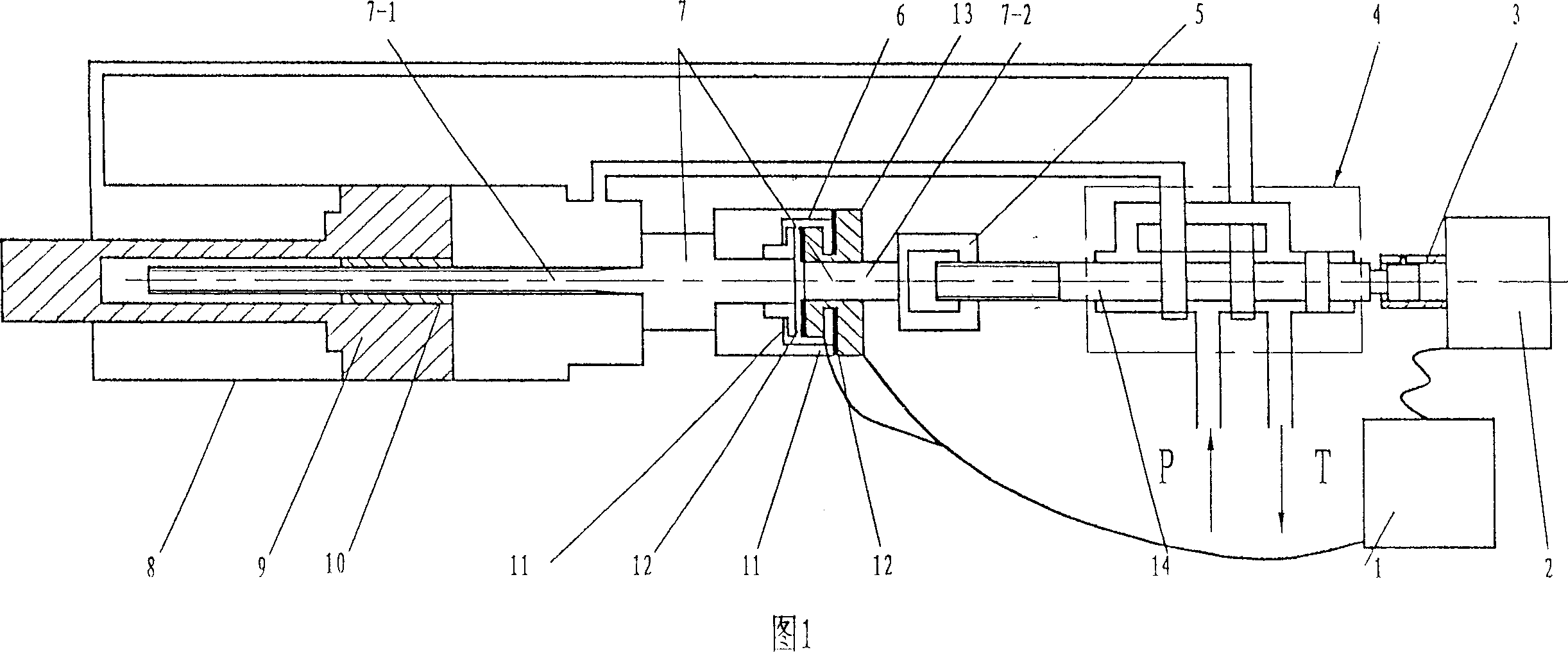 Ratio-variable feedback type digital fluid cylinder