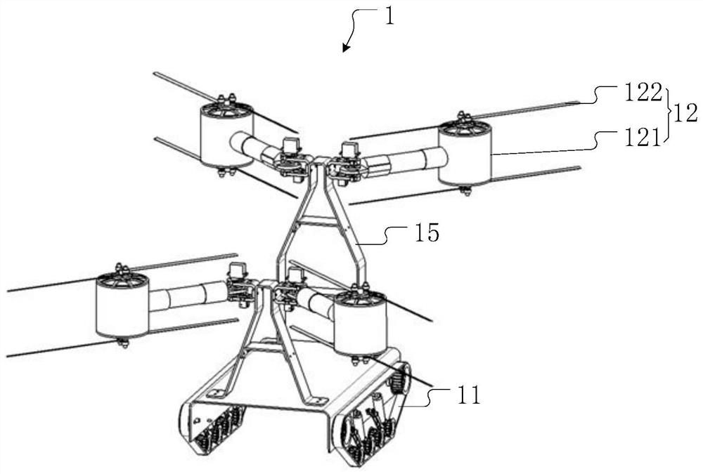 Air-ground amphibious detector, detection platform and detection method