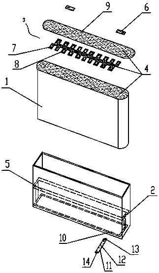 A lithium battery passive waterproof system and its production, waterproof method and electric vehicle