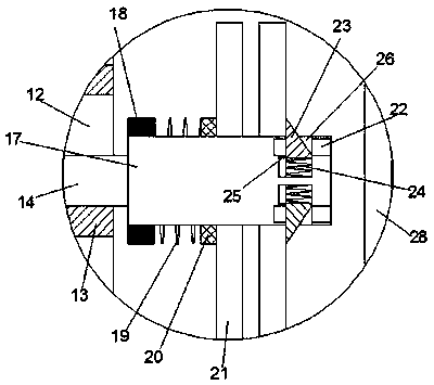 Bench press training device capable of automatically adjusting weight