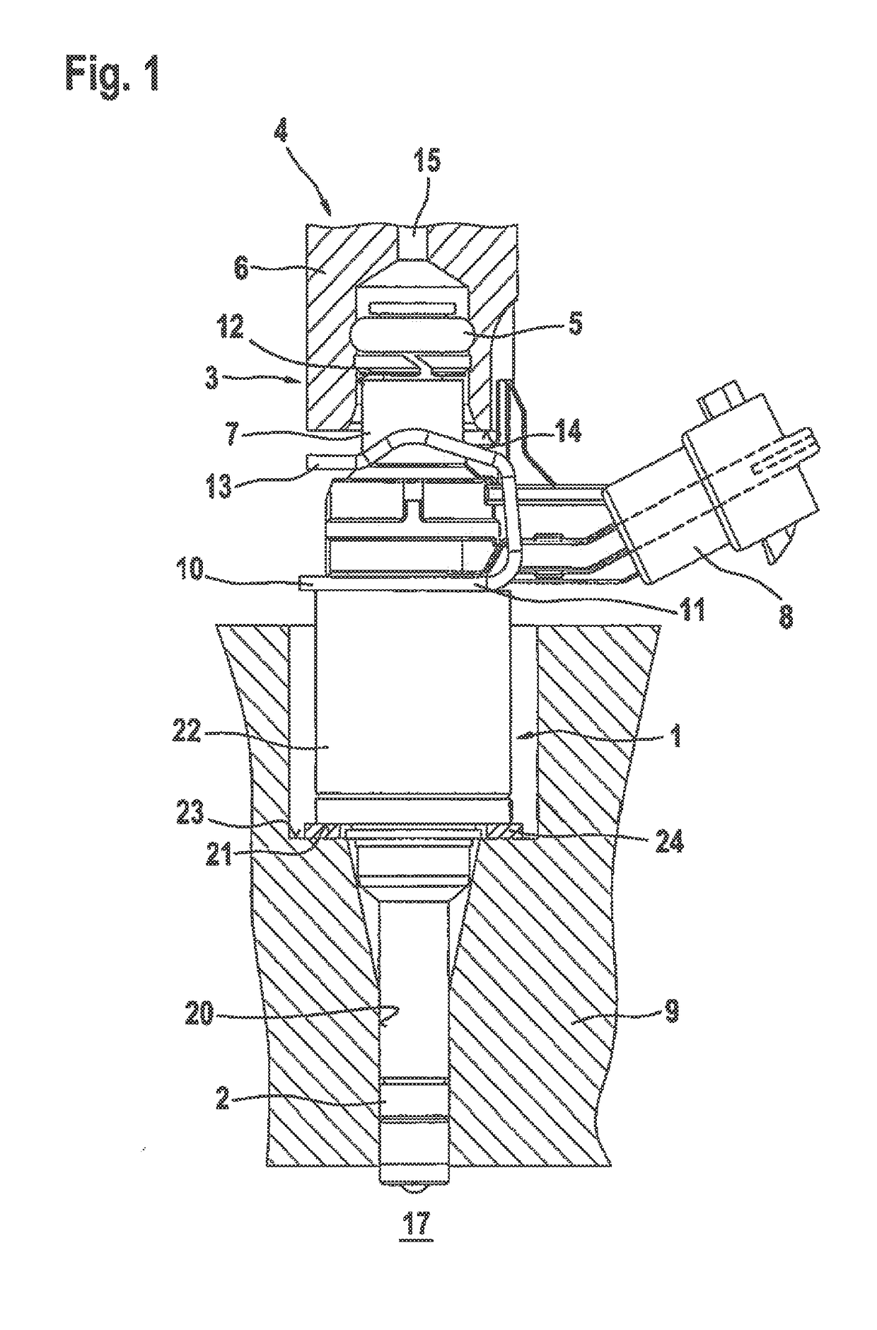 Decoupling element for a fuel injection device