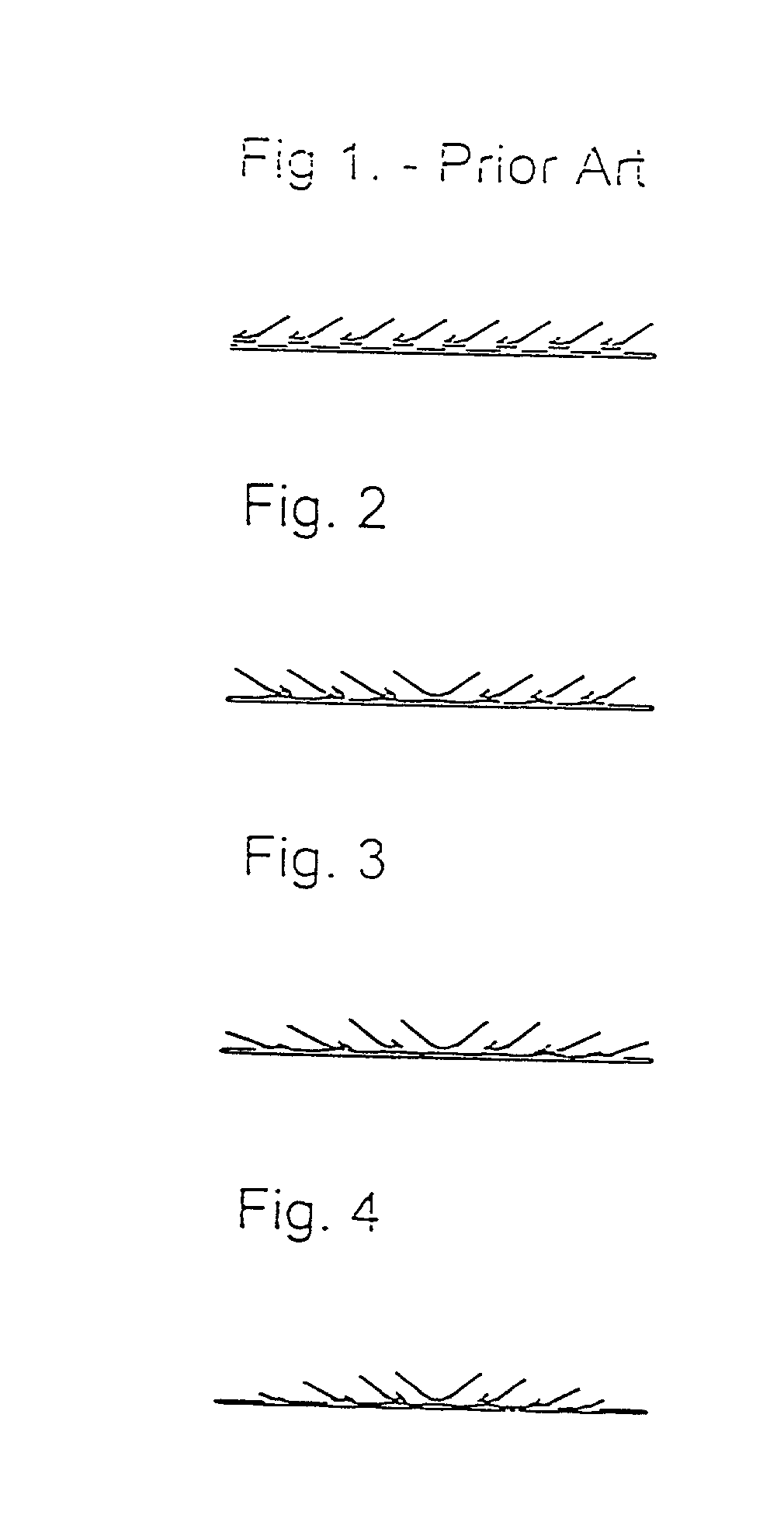 Absorbent article with a response surface